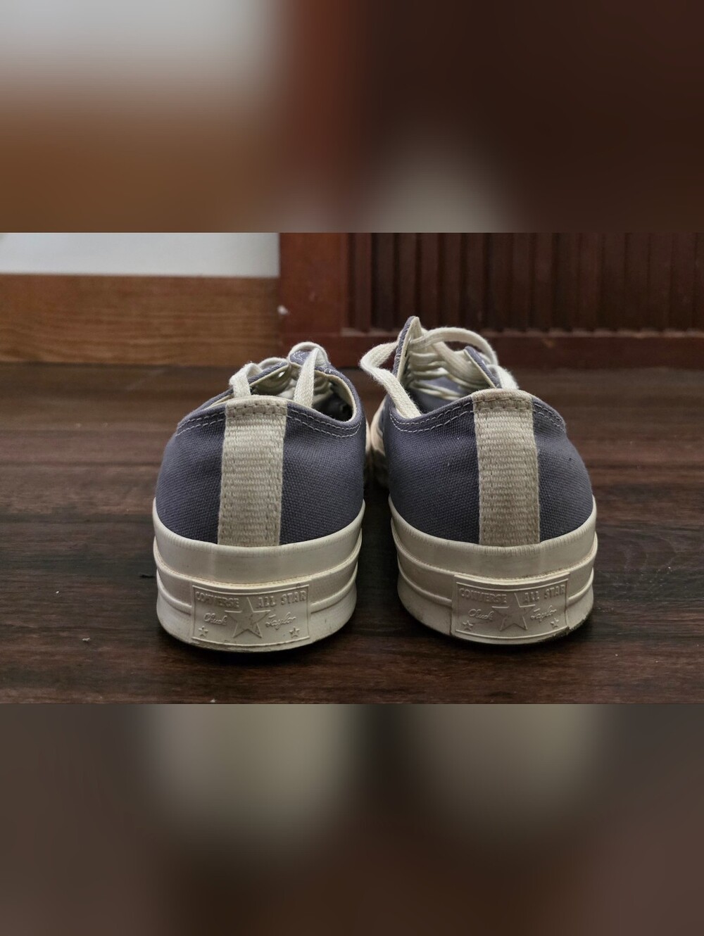 Converse Comme Des Garcons Grey Sneakers - Picture 4 of 5